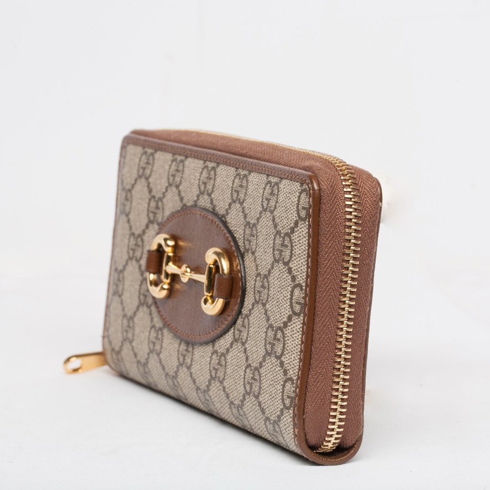 Authentic GUCCI 1955 Horsebit GG Long Wallet - Picture 2 of 8